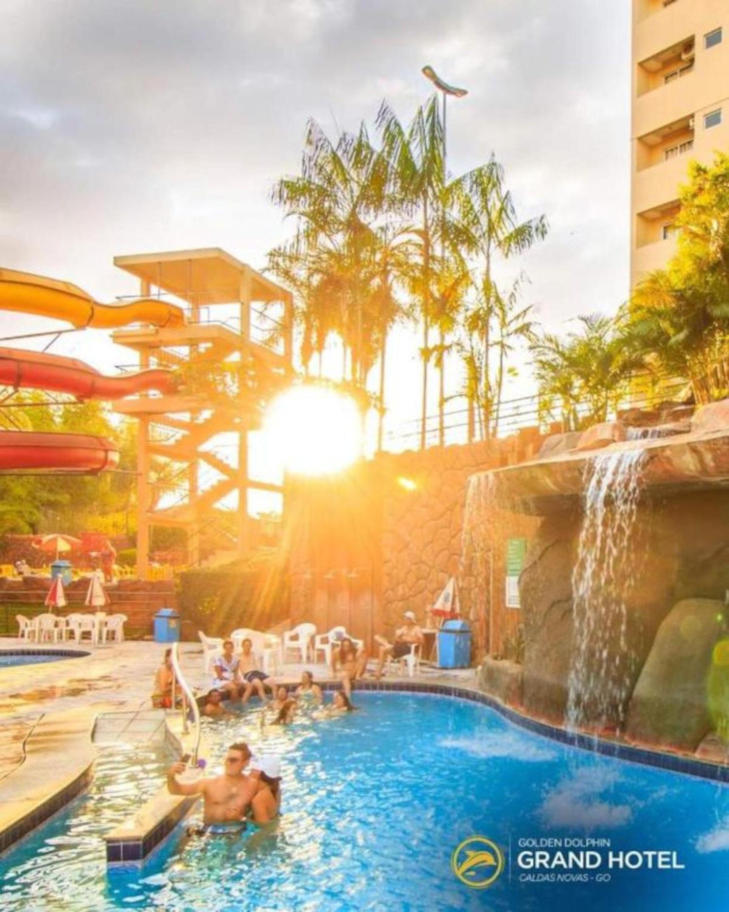 Caldas Novas, Golden Dolphin Grand Hotel, Quarto Sala Cozinha Aconchegante, Ap 361 Екстер'єр фото